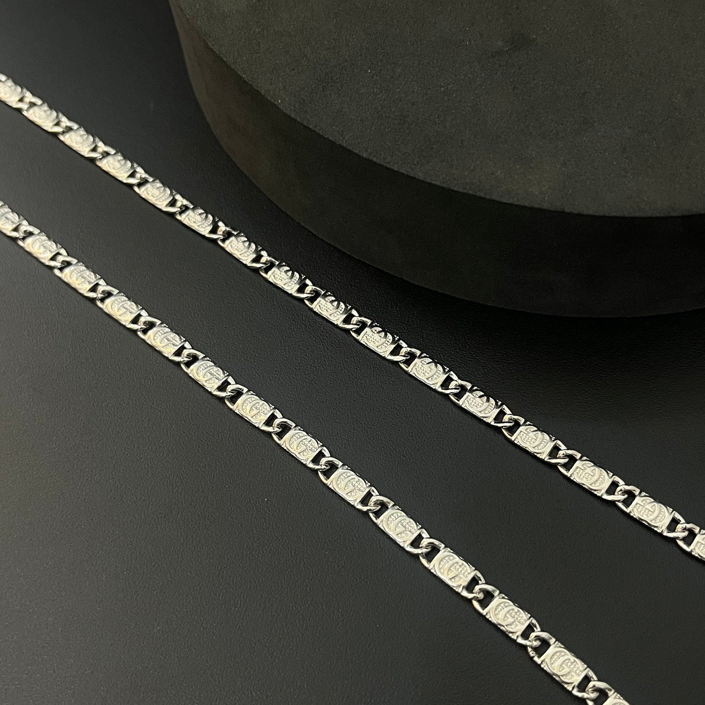 Silver Mens Chain Gucci