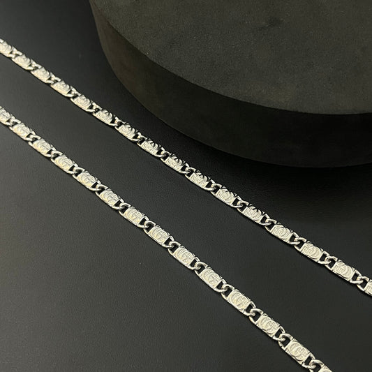 Silver Mens Chain Gucci