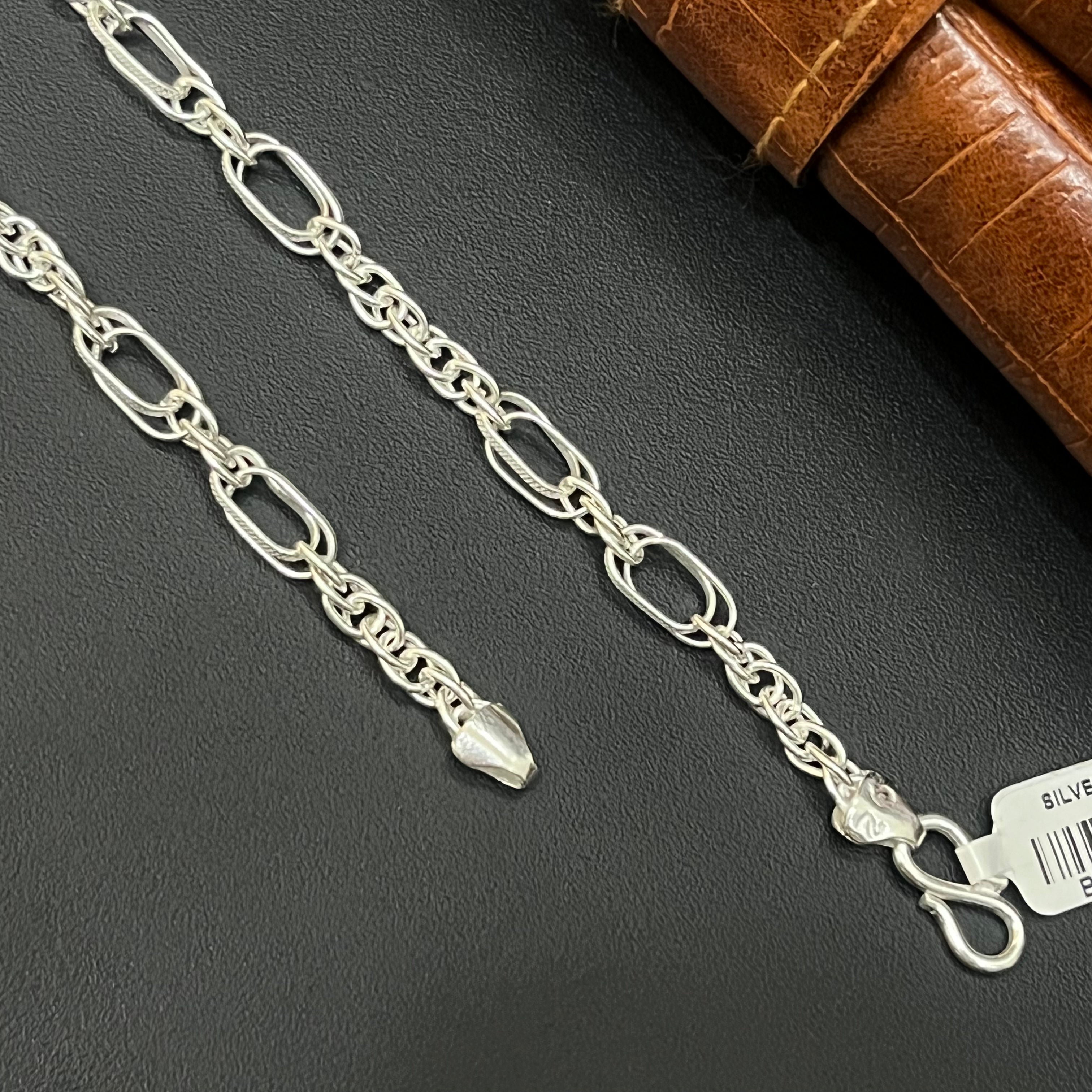 Silver Mens Chain Indo Italy MS12 925