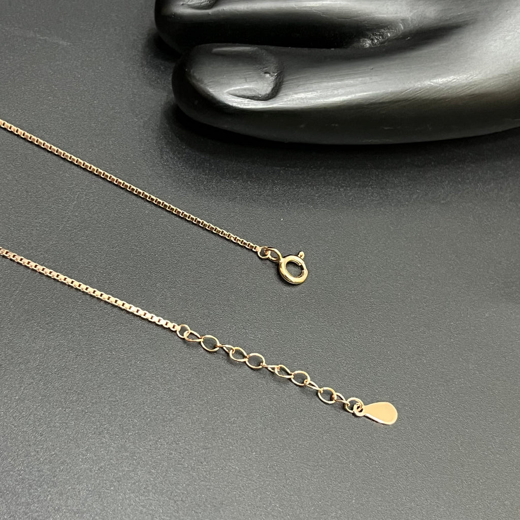 Silver Ladies Anklet Infinity Crystal Stone Rose Gold 925