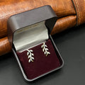Silver Ladies  Earcuffs DS 2 Leaf