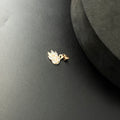 Ladies Pendant Swan Rose Gold