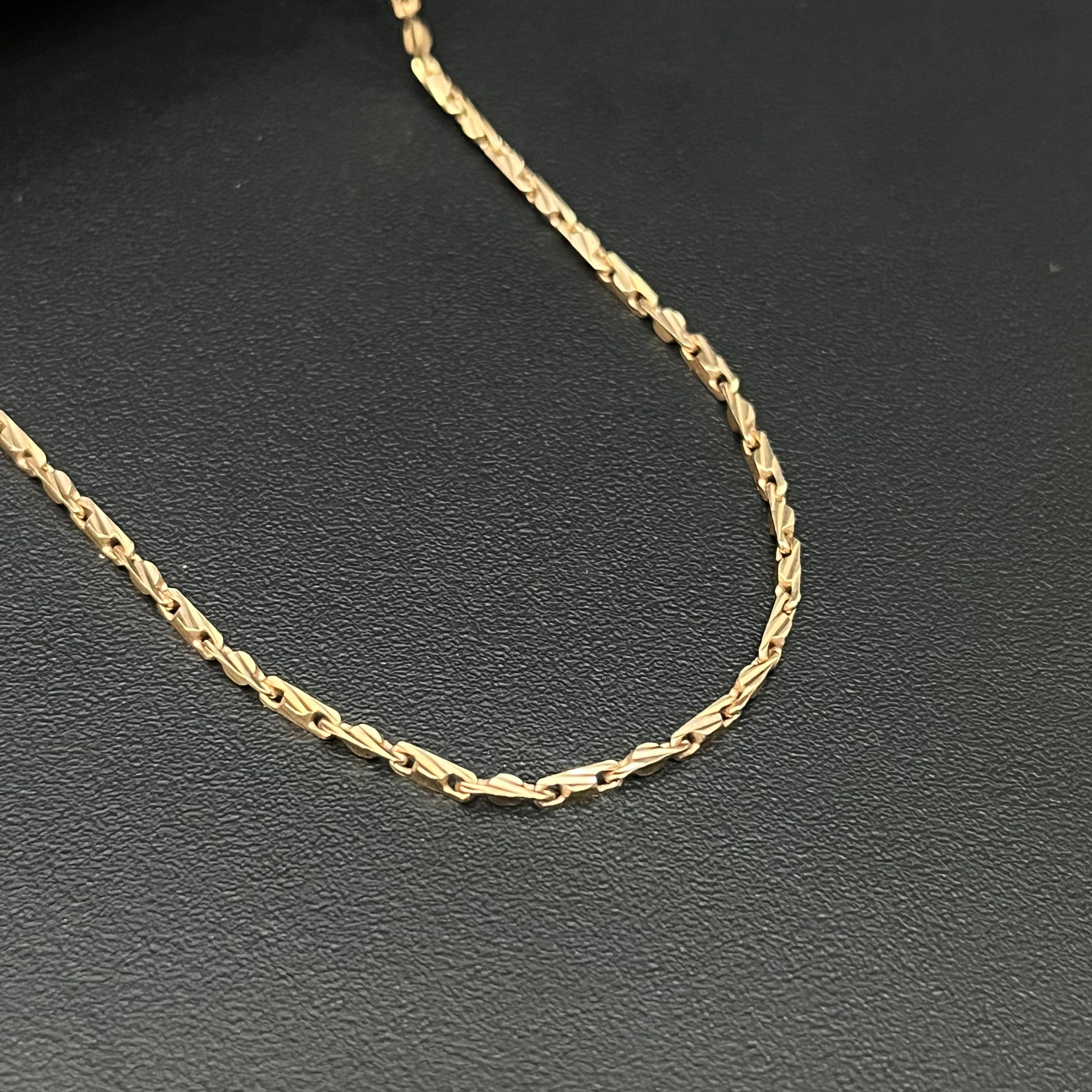 Silver Ladies Chain Self Imported Rosegold Chain