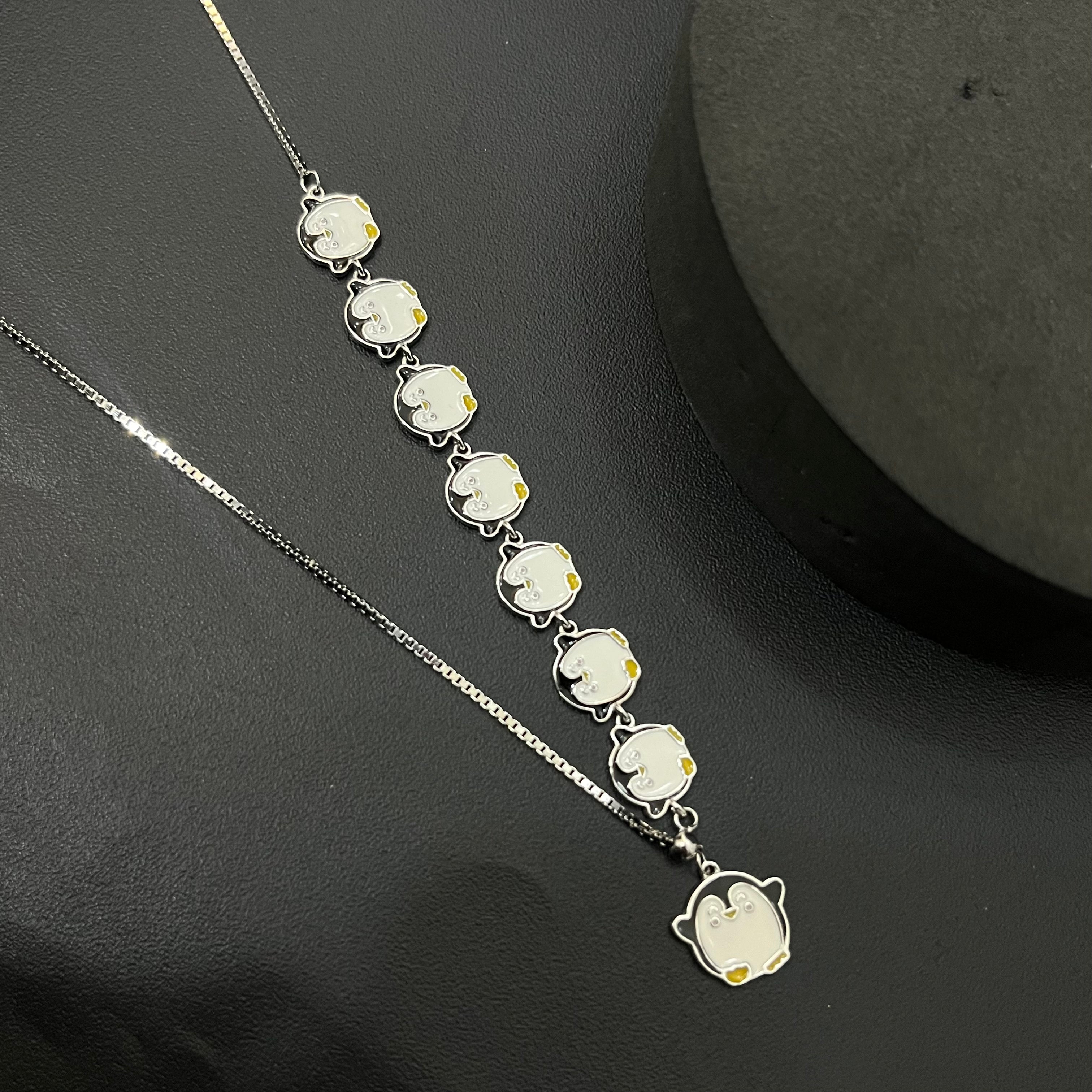 Silver Baby Chain Owl