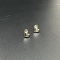 Silver Studs Heart Stud Design