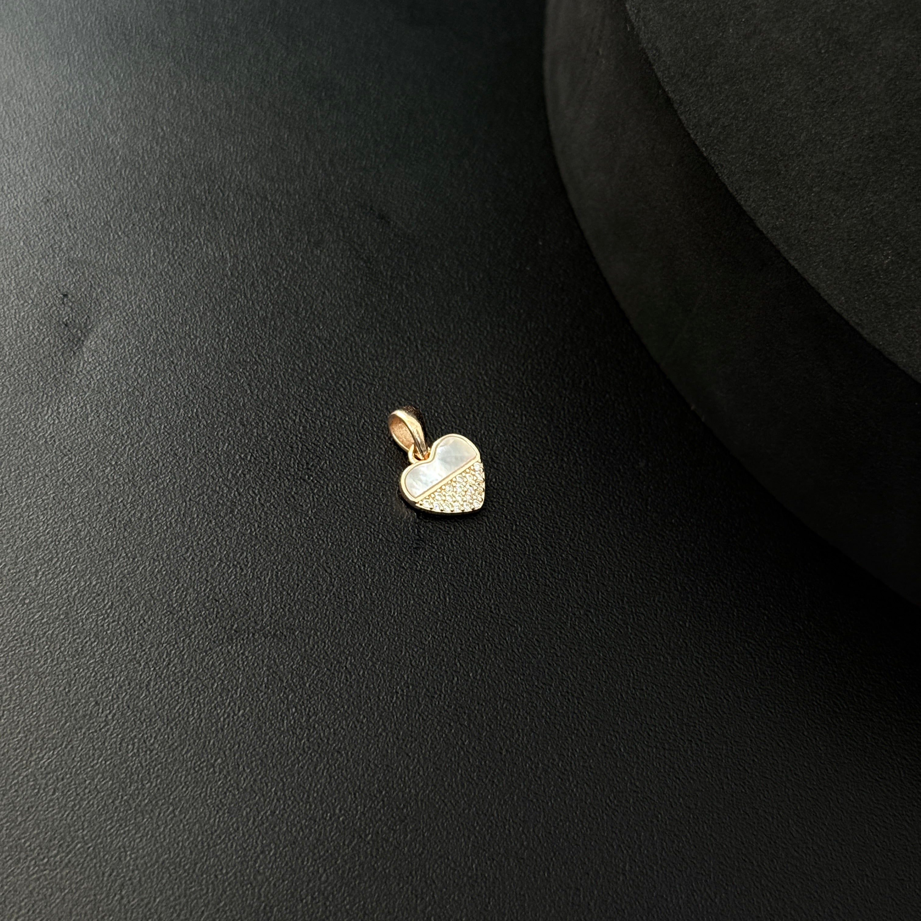 Ladies Pendant Heart RoseGold