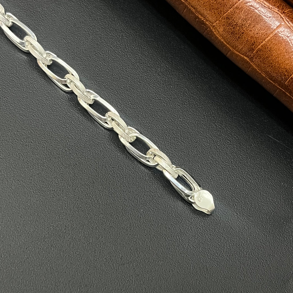 Silver Mens Bracelet 4