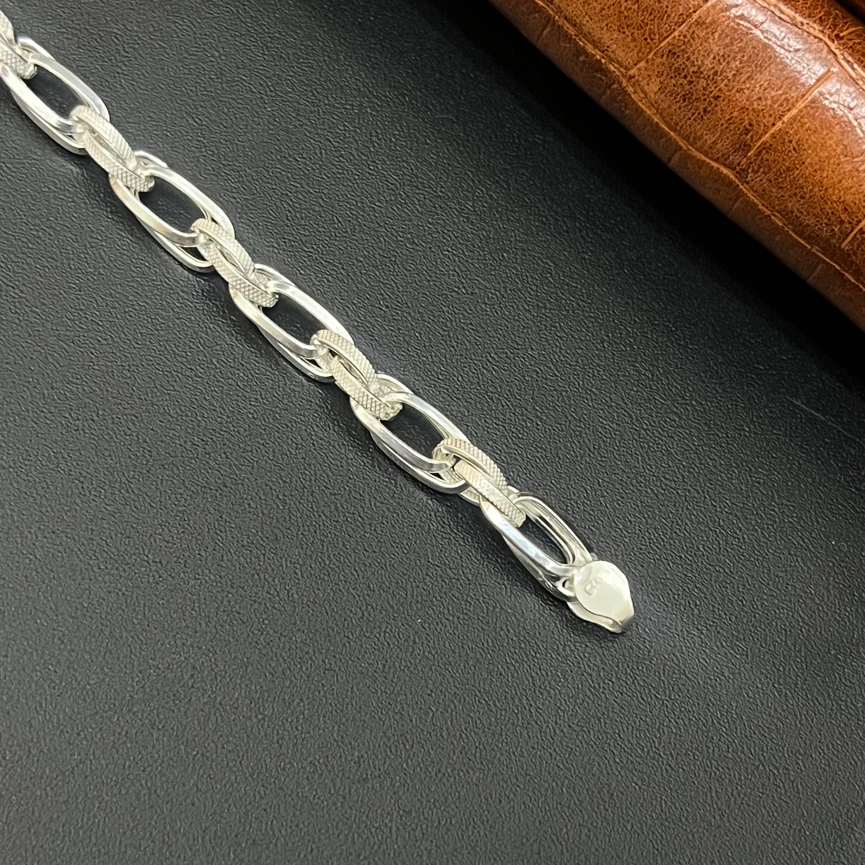 Silver Mens Bracelet 4