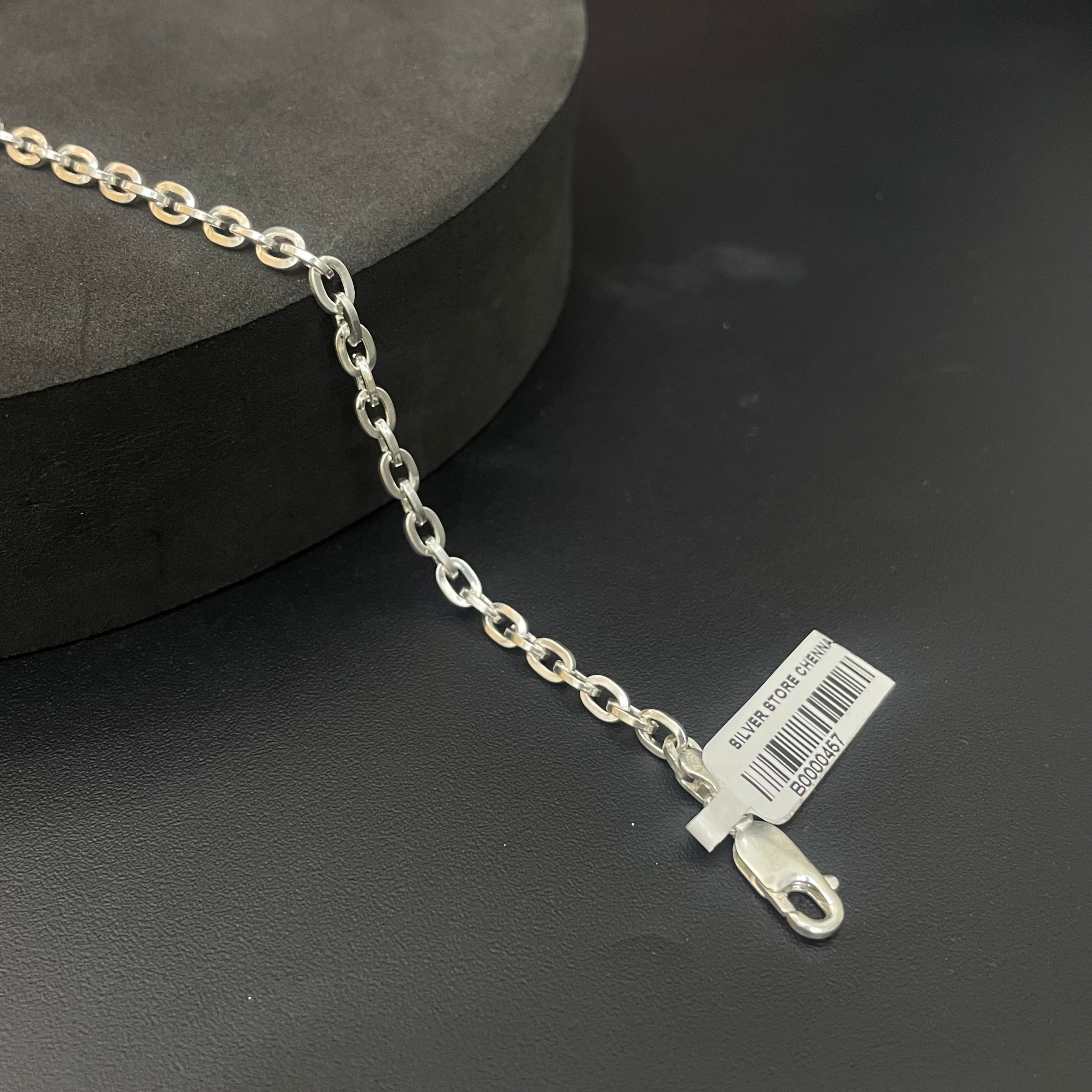 Mens Silver Braclet Link Design