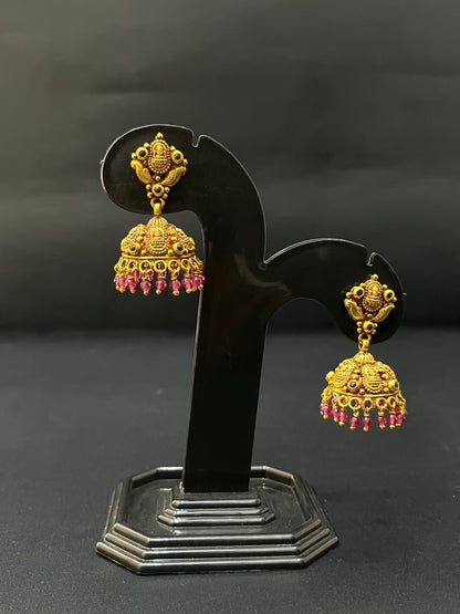 Silver Antique Kammal Jimki ADS06