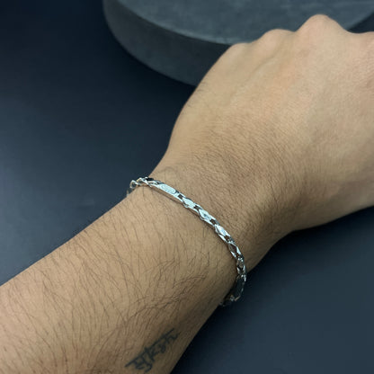 Silver Gents Bracelet Kathli K02
