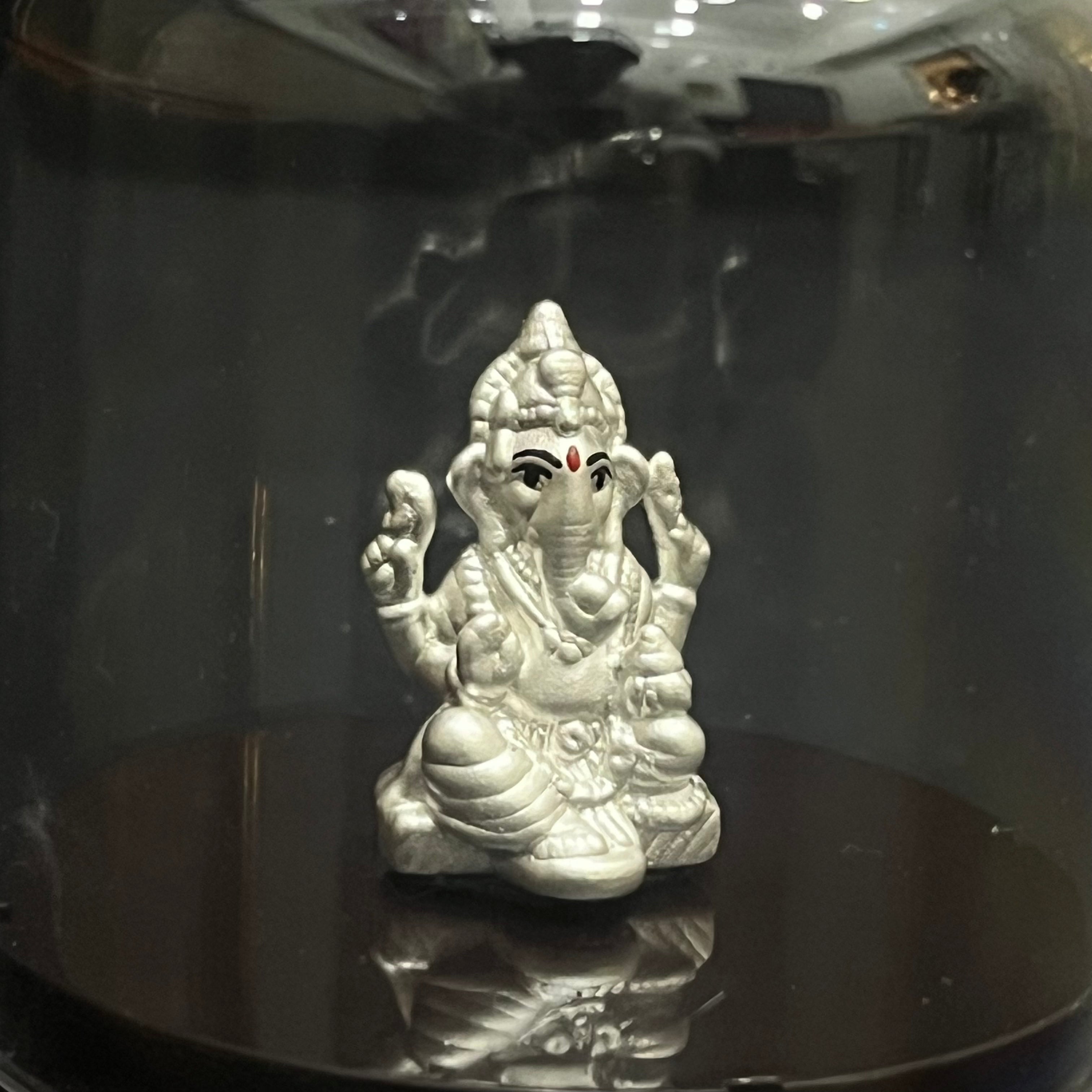 Silver Idol Ganesha DS01 999