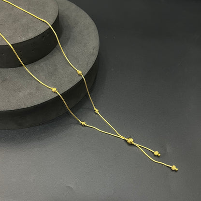 Silver Gold Finished Chain Classic dokiya CD02