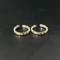Ladies Toe Rings RG Matte