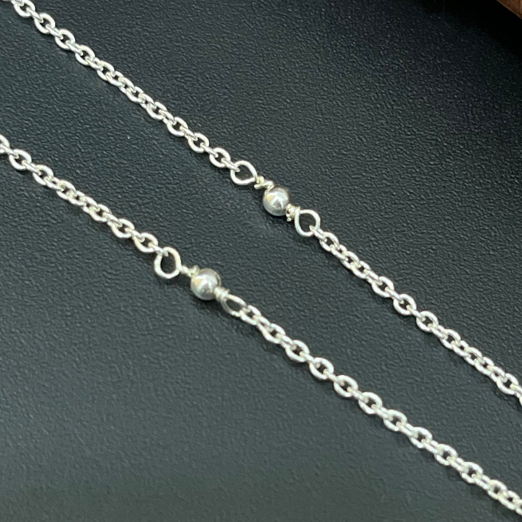 Silver Jesus Jabba Malai M01 925
