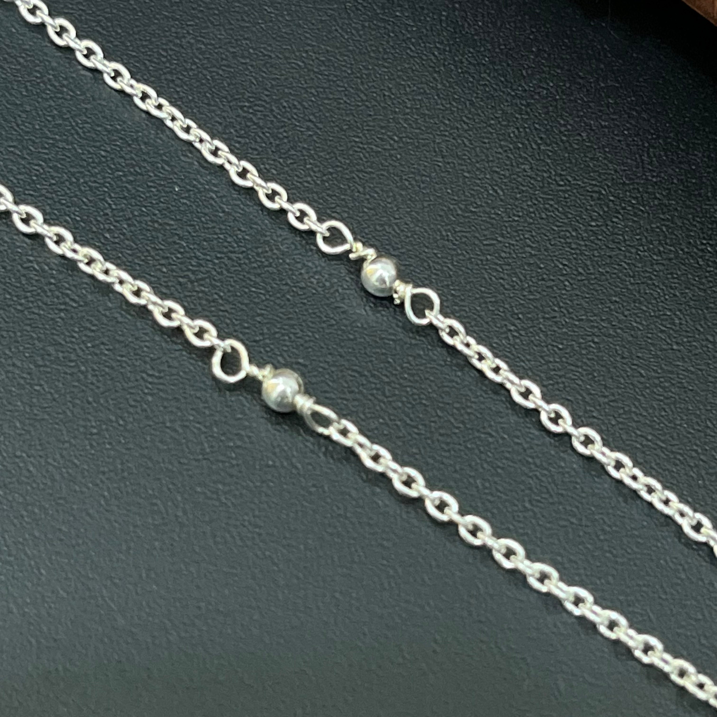 Silver Jesus Jabba Malai M01 925