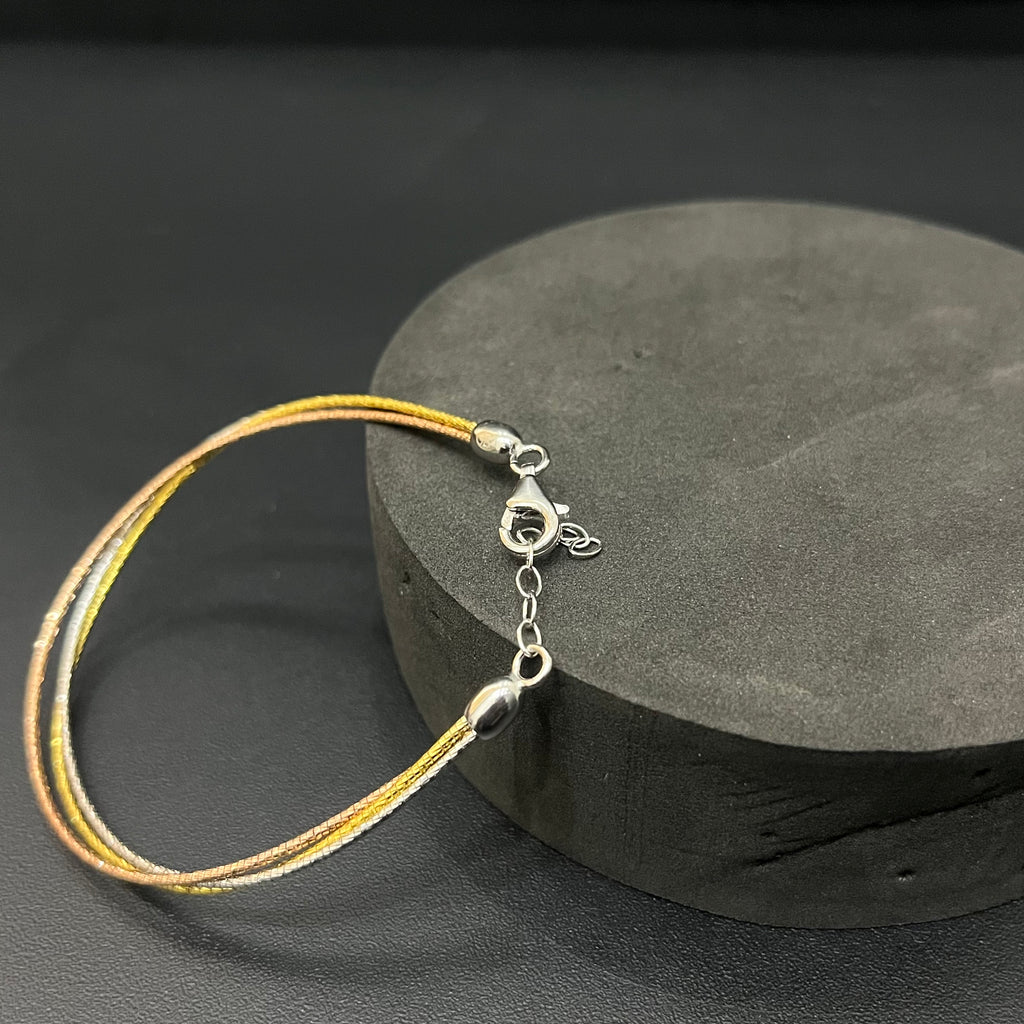 Silver Ladies Bracelet Italian Finished