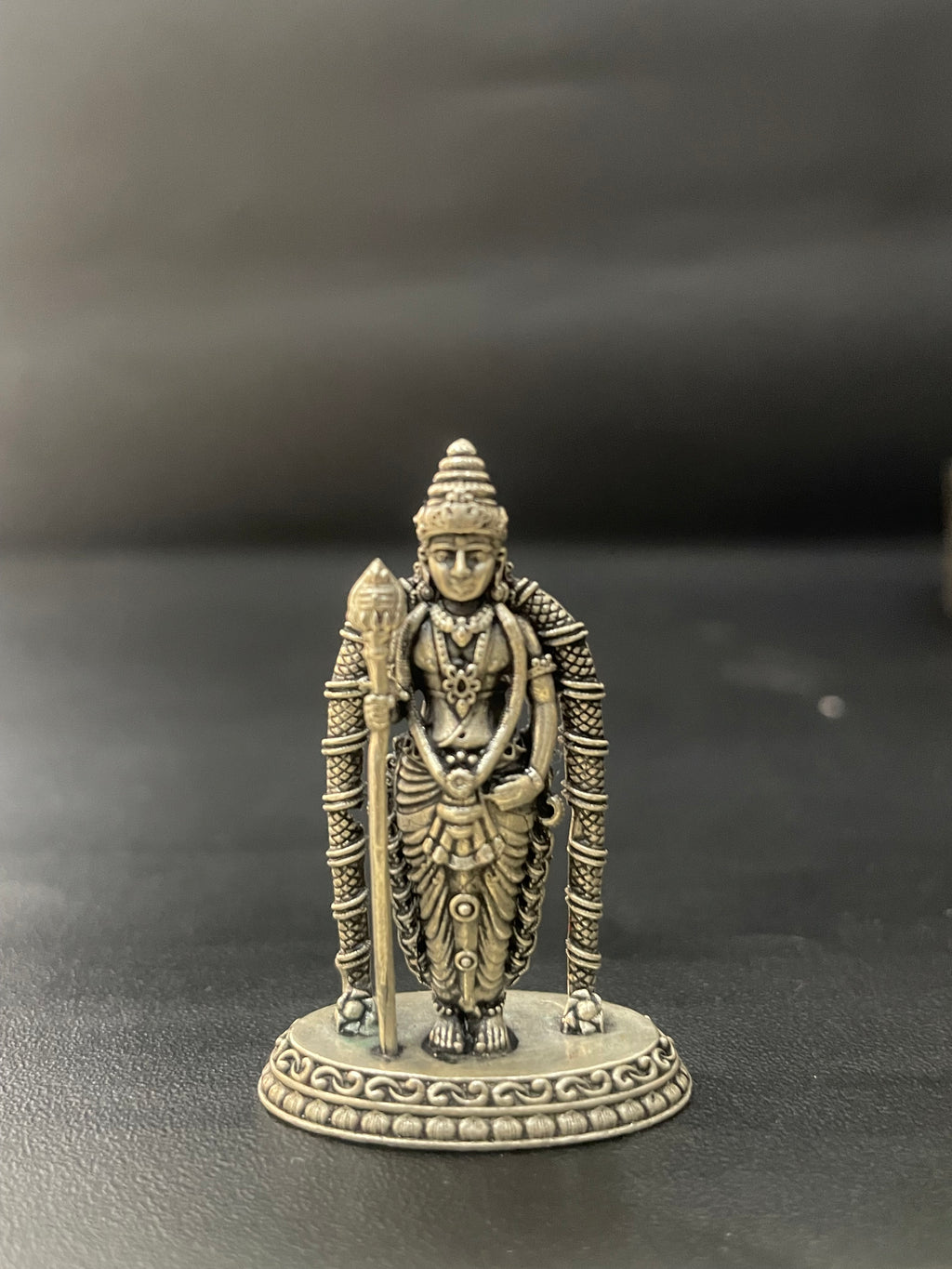 Silver Antique Murugan Idol 925