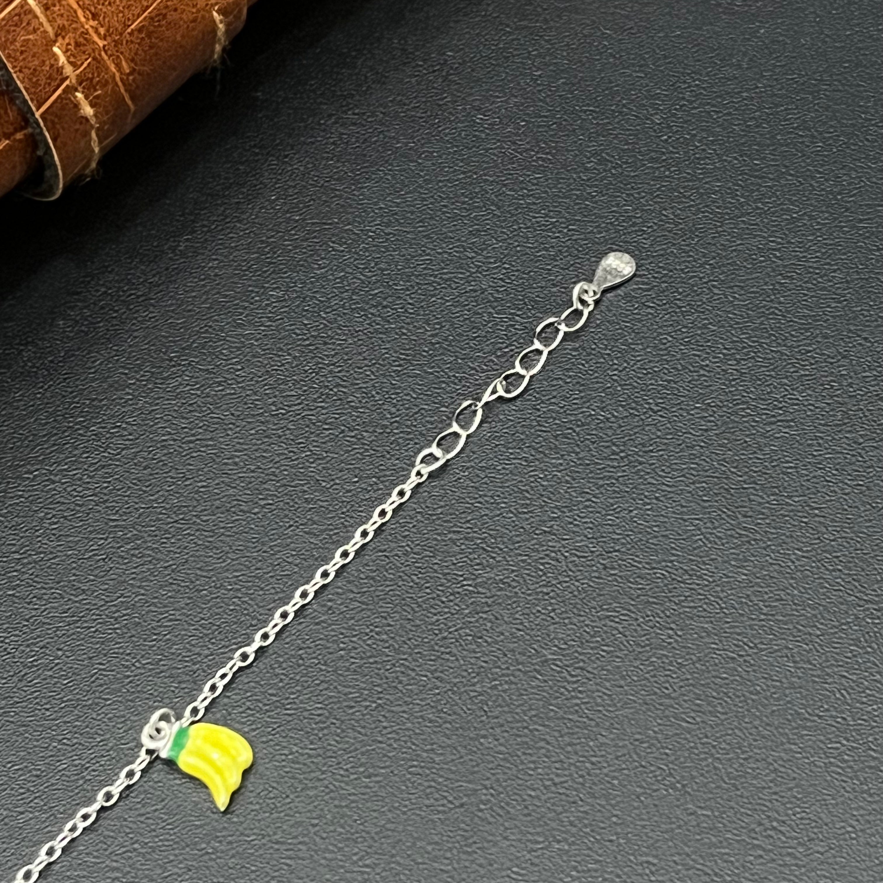 Silver Baby Bracelet Charms Veggies