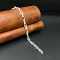 Silver Mens Bracelet Indo Italy MS04 925
