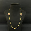 Silver Chain Gold Finished Peacock Chain Bluez