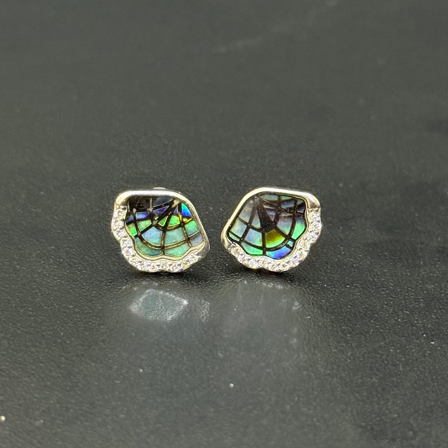 Silver Ladies Studs_Trendy Moozonite