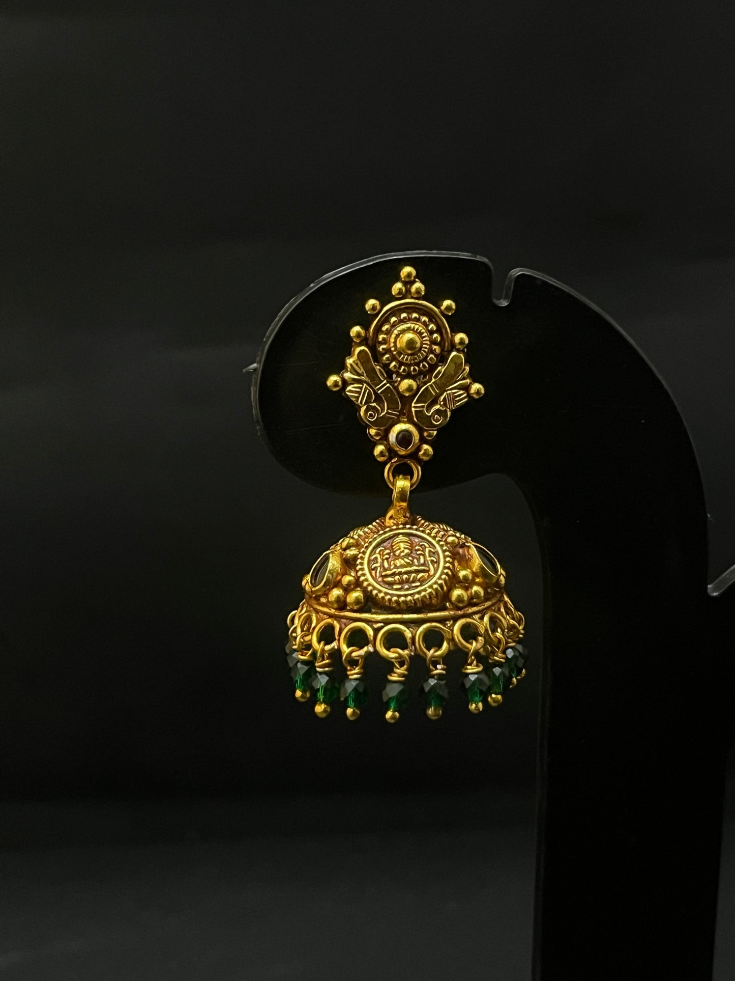 Silver Antique Kammal Jimki ADS01