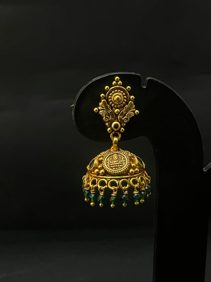 Silver Antique Kammal Jimki ADS01