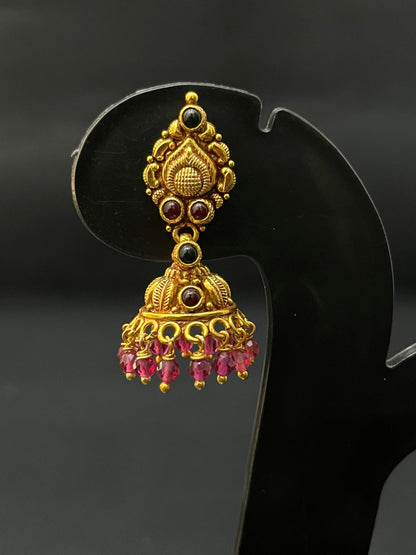 Silver Antique Kammal Jimki ADS08