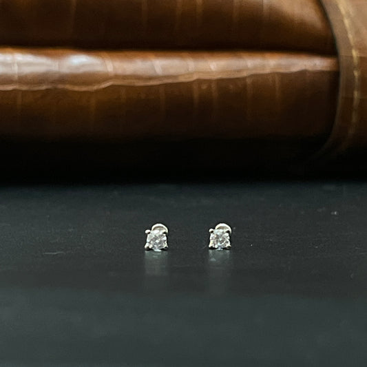 Silver Second Studs Single AD SS