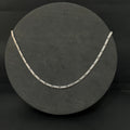 Silver Mens Chain Flat Line 925