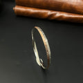 Silver Mens Kada Rosegold Finished Imported 925 R02