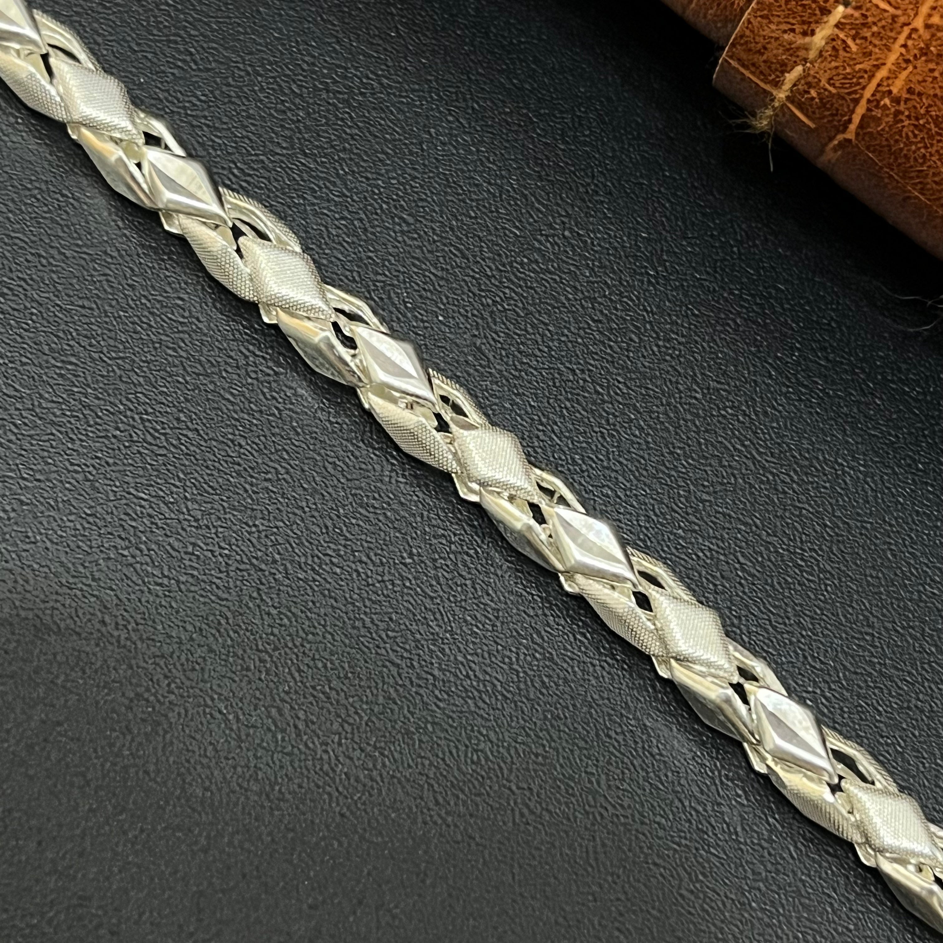 Silver Mens Kathli Chain SF 925