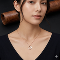 Silver Ladies Chain Snake Rosegold