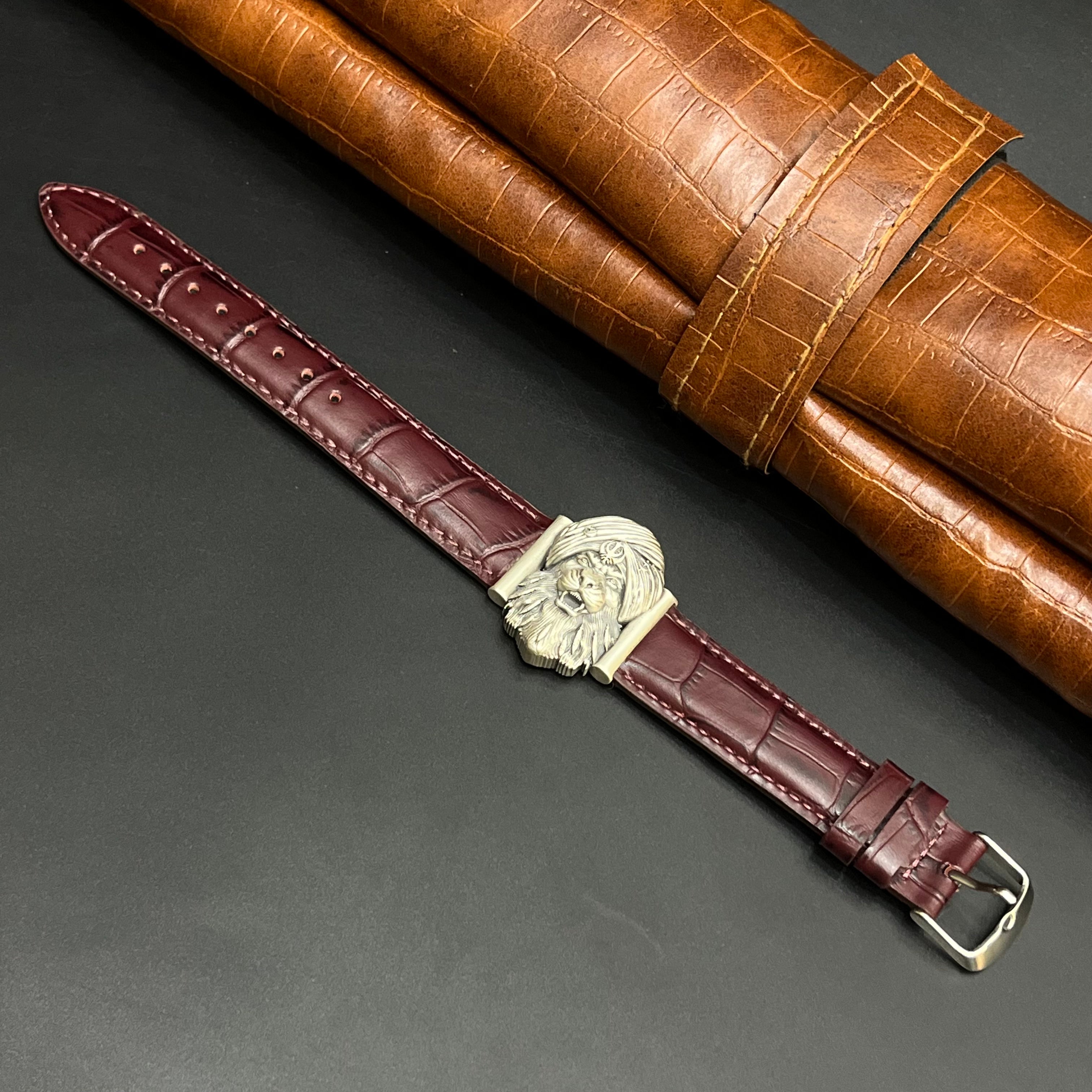 Silver Designer Antique Narashimma Watch Unisex 925