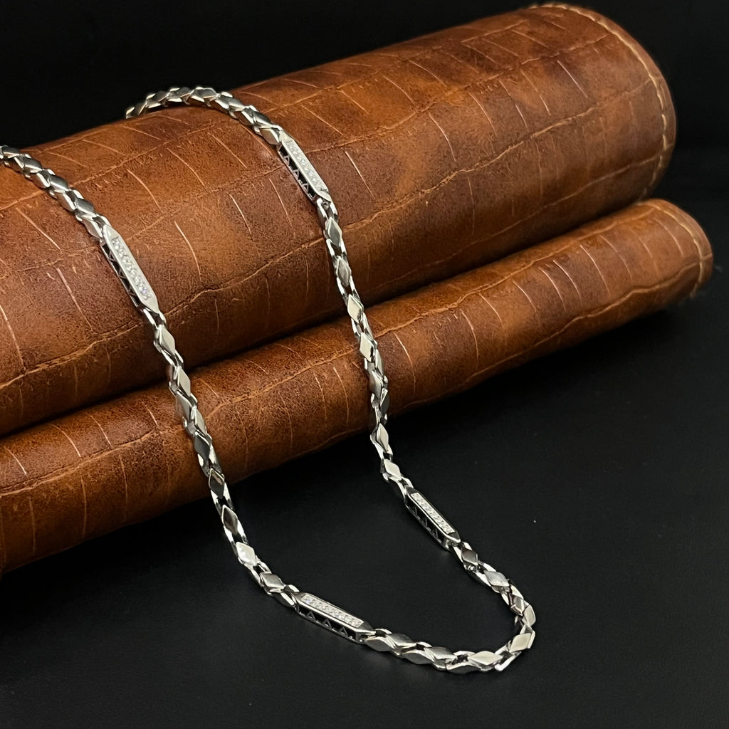 Silver Mens Chain Choco Kathli CC07 925