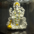 Silver Idol Lalbaugh Ganesha Gold Finish DS02 999