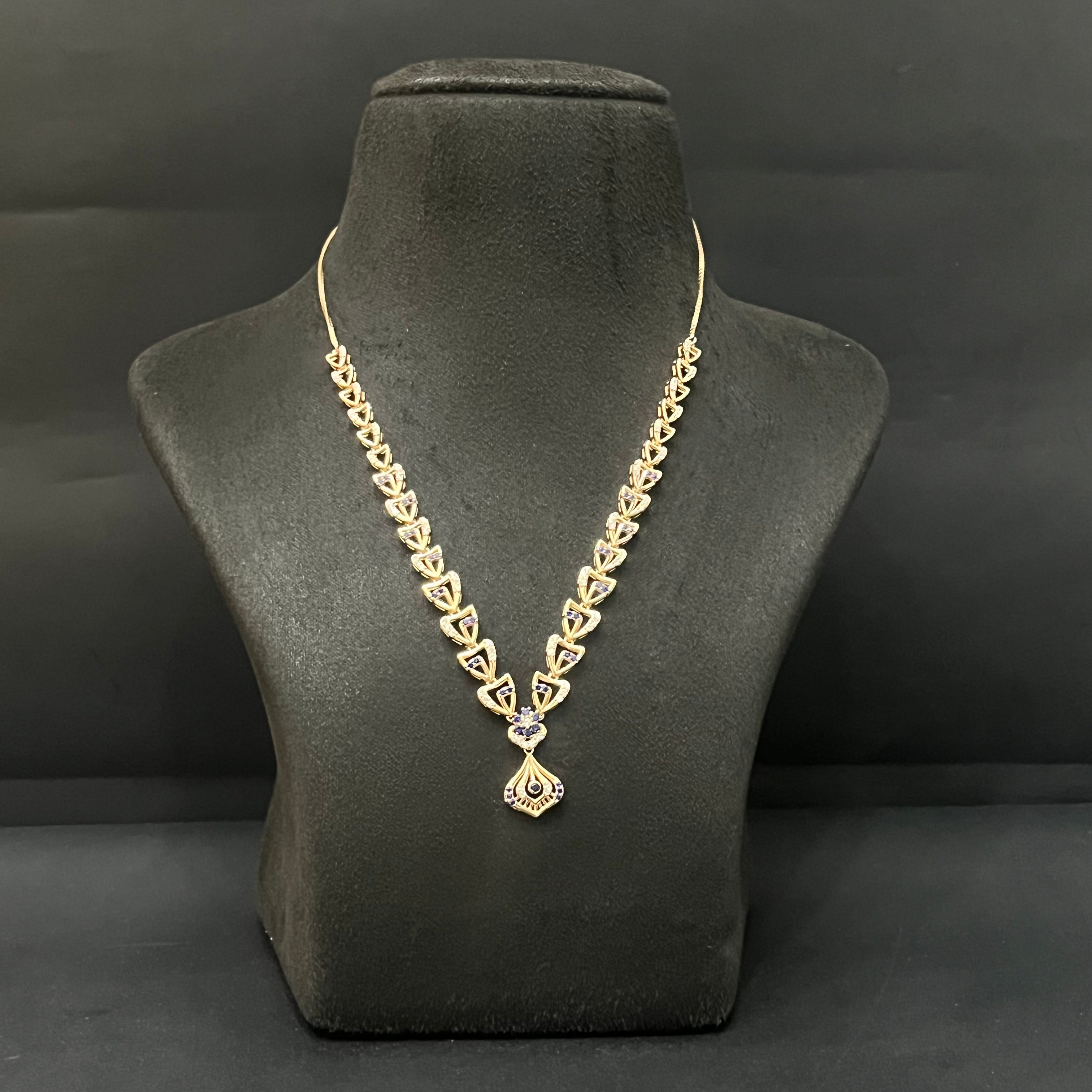 Silver Rosegold Finished Cz American Daimond Finished