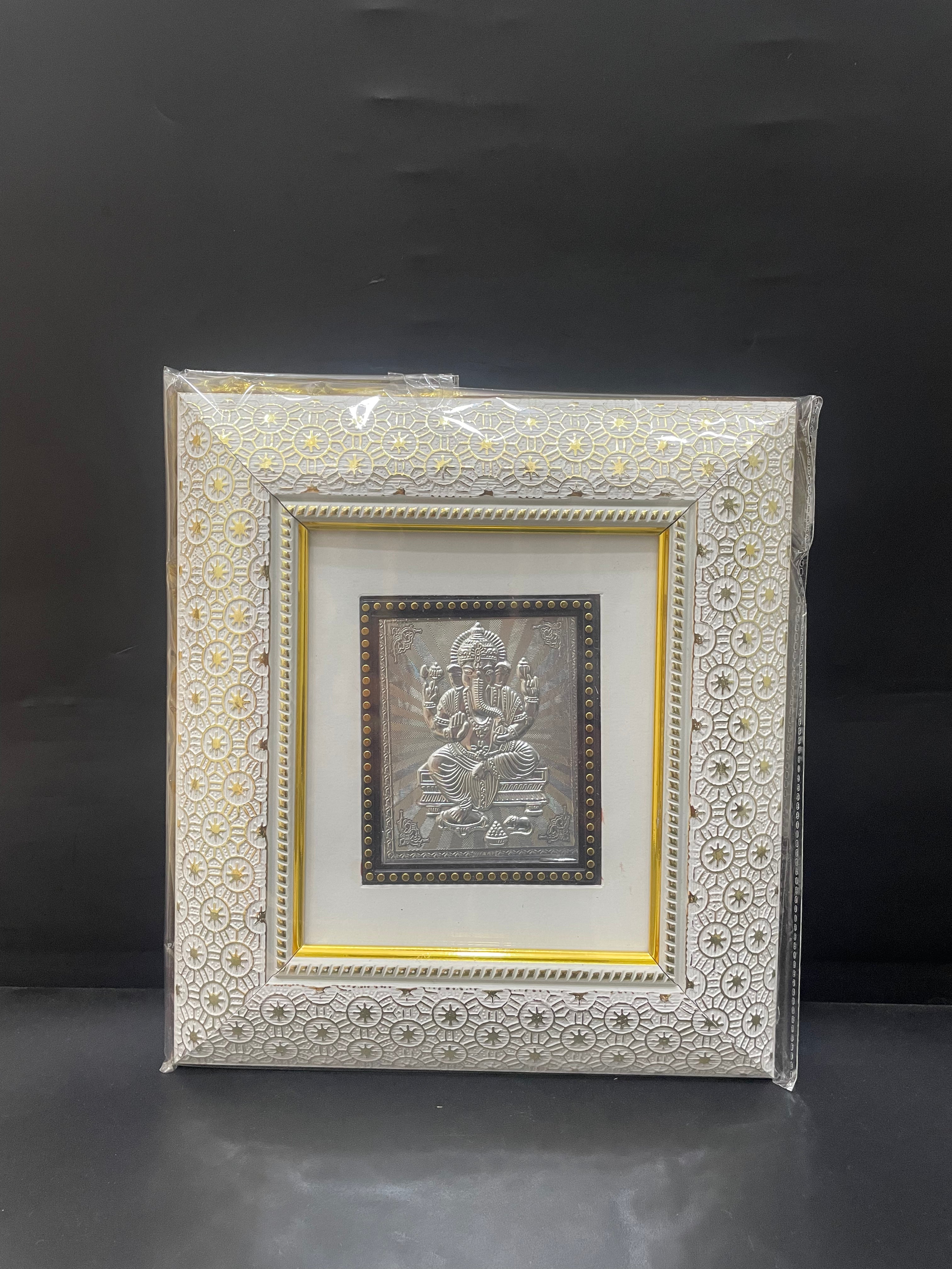 Silver Ganesh Frame