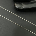 Silver Ladies Anklet Box Chain 925