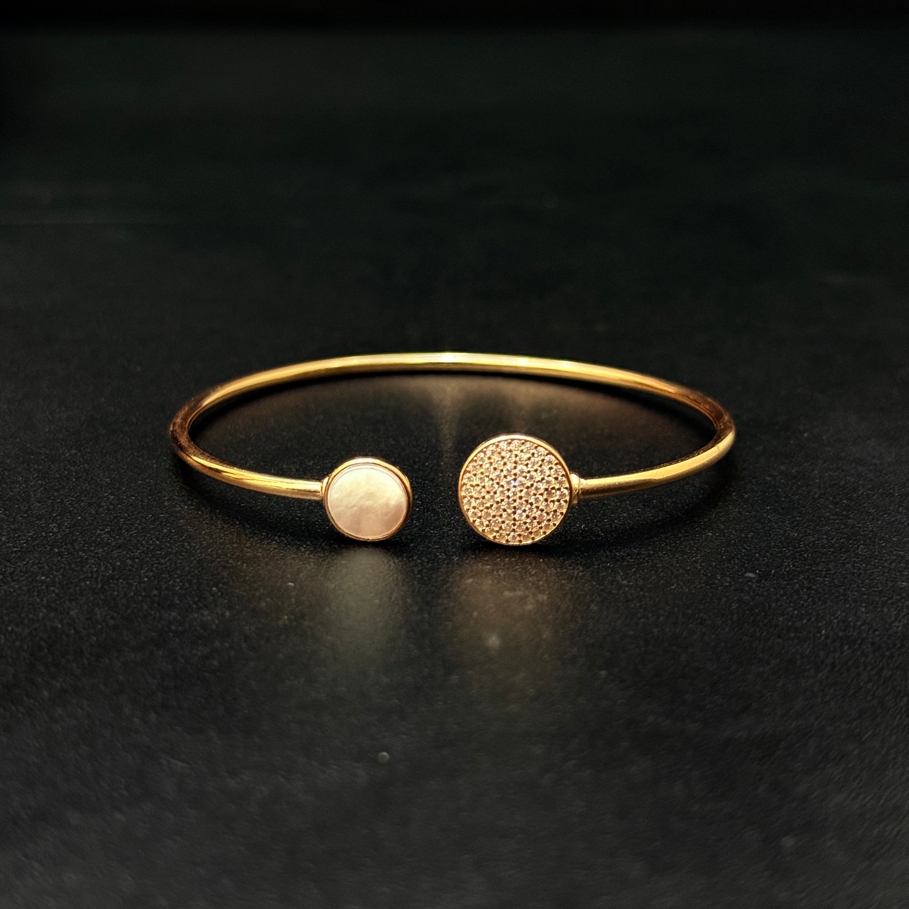 Ladies Silver Kada_The Classic Curve RG