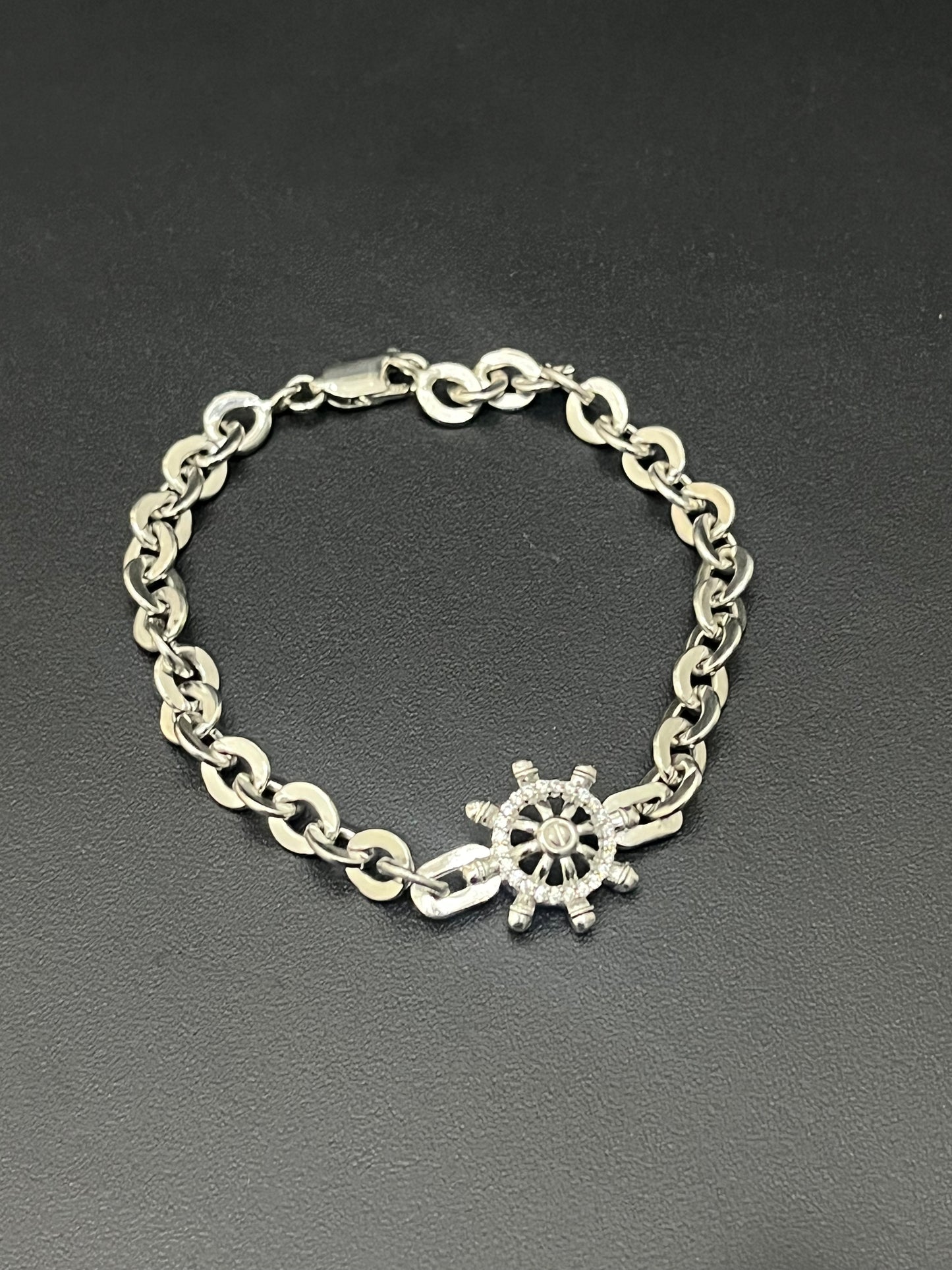 Silver Gents Anchor Link