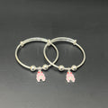 Silver Baby kada Hanging Charms Doll