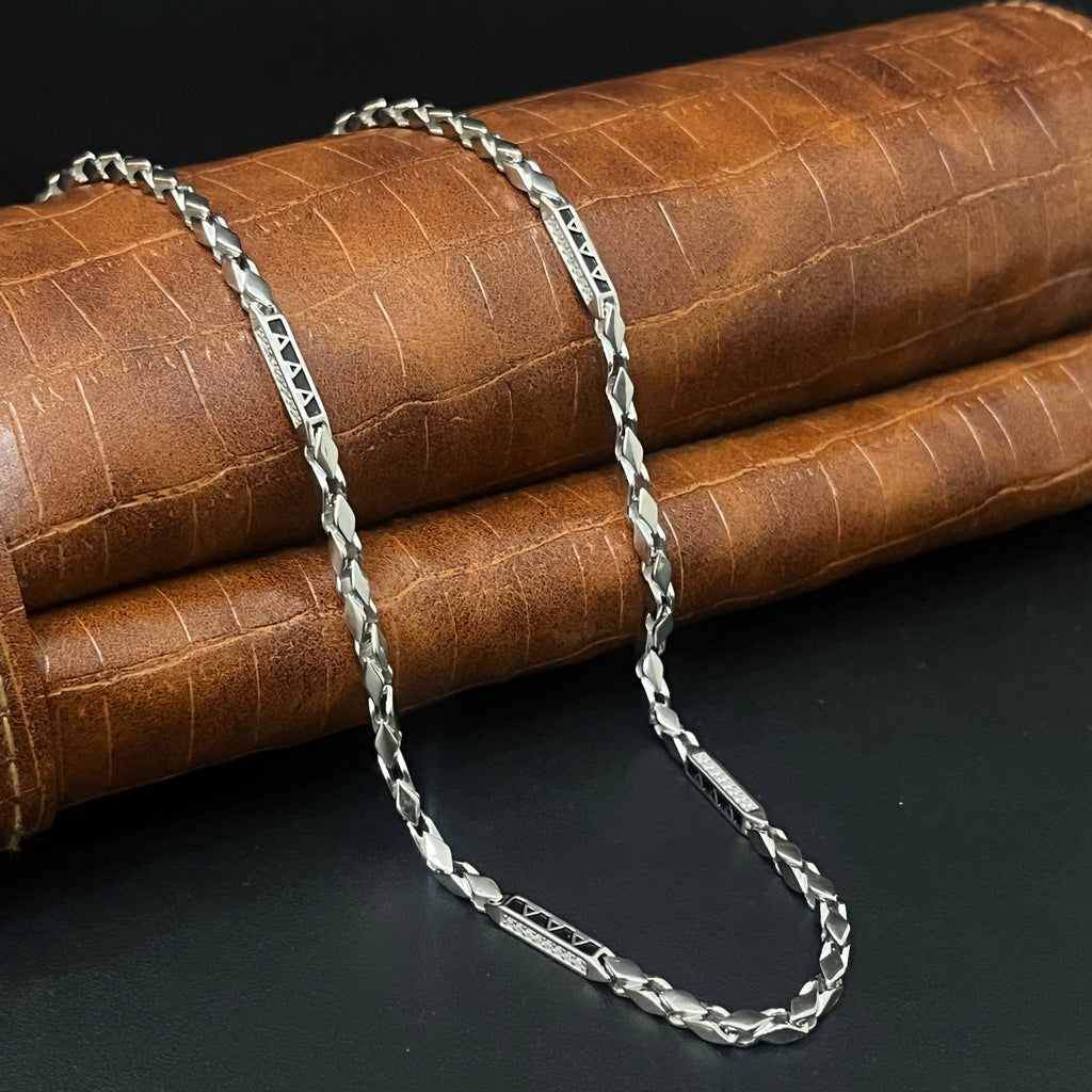 Silver Mens Chain Choco Kathli CC07 925