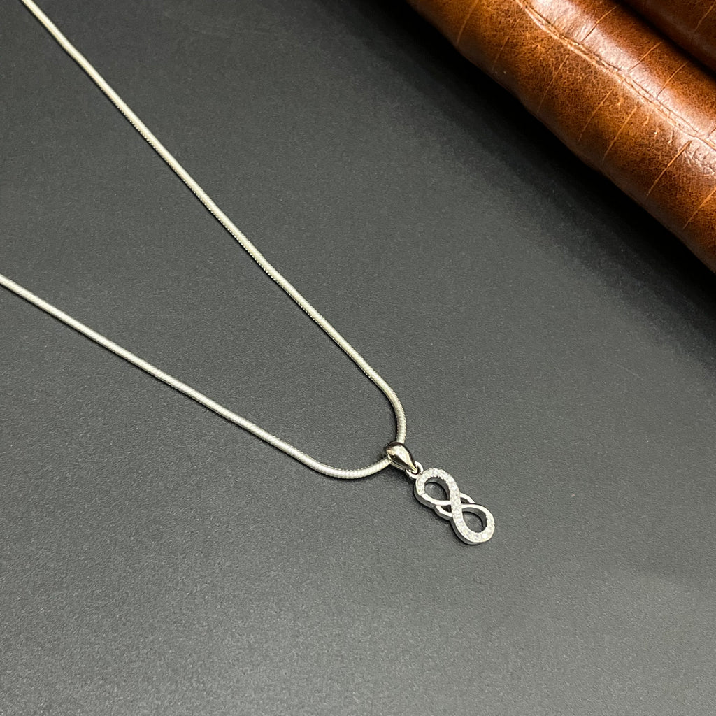 Silver Ladies Pendant Infinity Loop Edition 925
