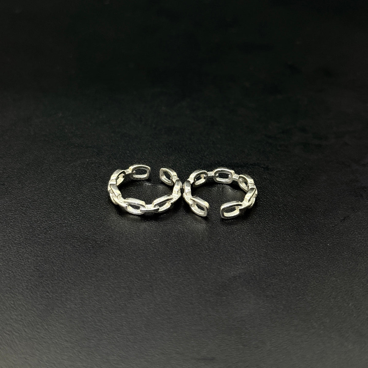 Ladies Toe Rings Zigzag Zing