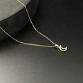 Ladies Pendant RoseGold Moon