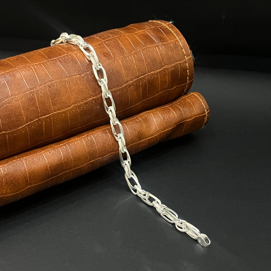 Silver Mens Bracelet 4