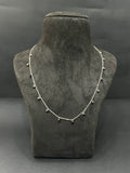 Silver Ladies Swarosvki Chain(Black)
