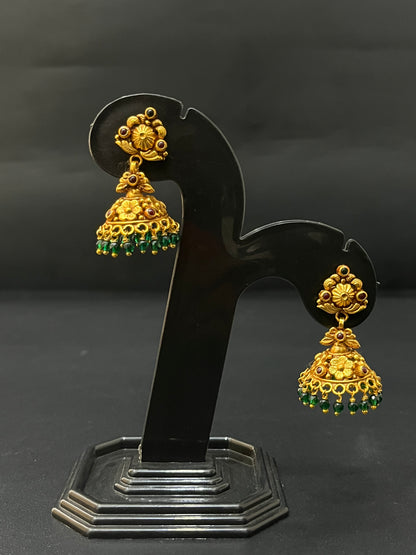 Silver Antique Kammal Jimki ADS09